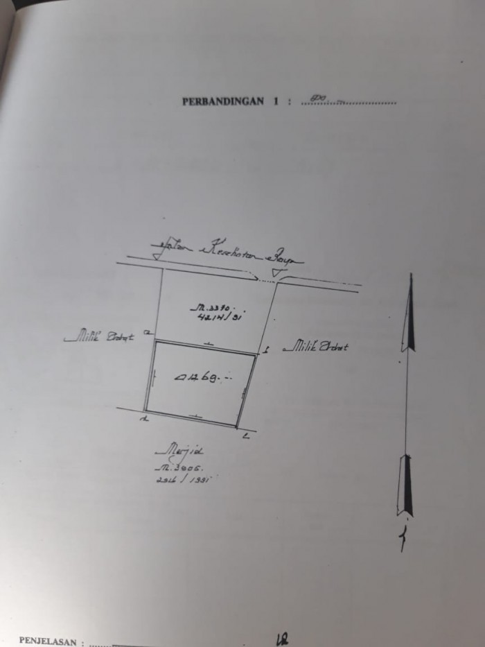 Kios dan Tanah di Bintaro Jakarta Selatan